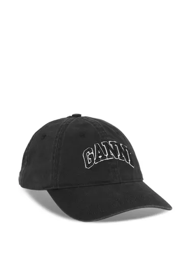 GANNI Logo Canvas Baseball Cap - GANNI - Modalova