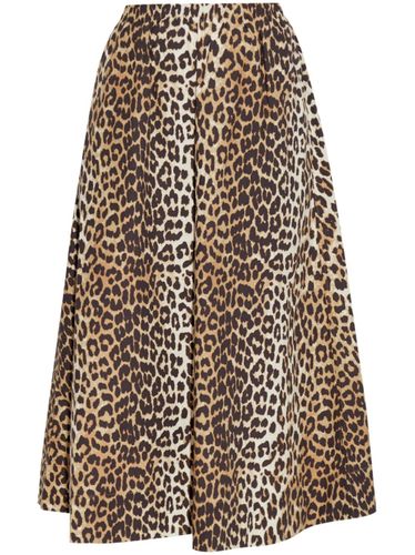 GANNI Organic Cotton Maxi Skirt - GANNI - Modalova