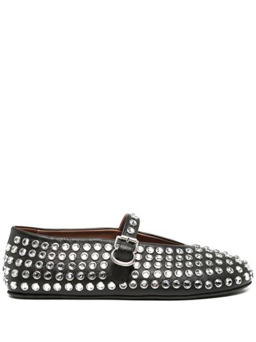 Strass Embellished Ballet Flats - Alaïa - Modalova