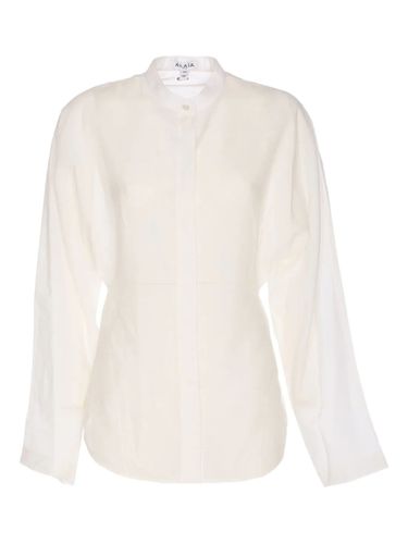 Alaïa Linen Blend Shirt - Alaïa - Modalova