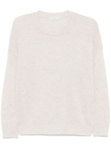 Mohair Wool Sweater - Brunello Cucinelli - Modalova