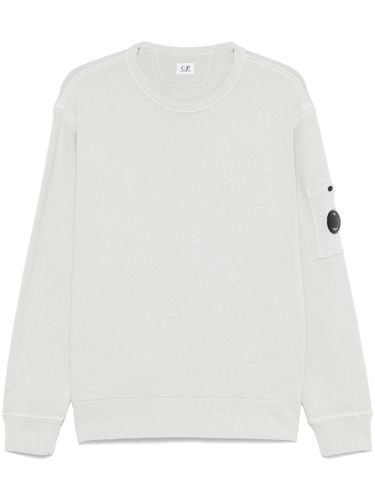 C. P. COMPANY Logo Cotton Crewneck Sweatshirt - C.P. COMPANY - Modalova