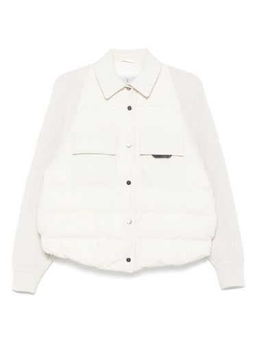 Short Down Jacket - Brunello Cucinelli - Modalova