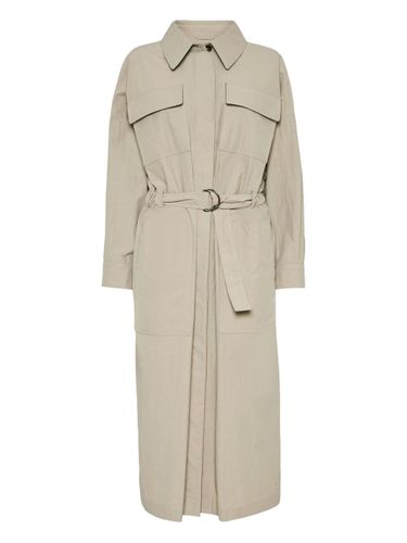 Nylon Trench Coat - Brunello Cucinelli - Modalova