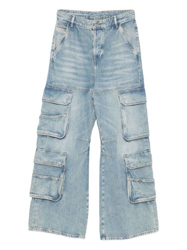 Diesel Cargo Denim Jeans - Diesel - Modalova