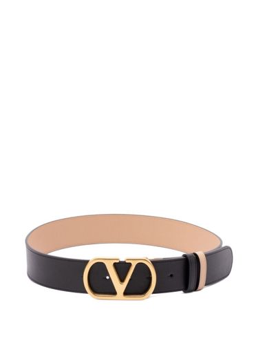 Vlogo Signature Leather Reversible Belt - Valentino Garavani - Modalova
