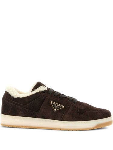 Prada Downtown Leather Sneakers - Prada - Modalova
