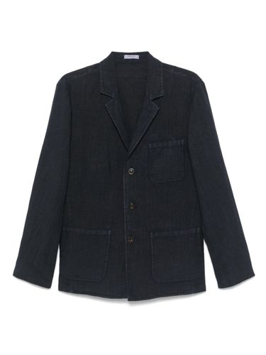 Linen Single-Breasted Jacket - Boglioli - Modalova