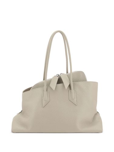 La Passeggiata Medium Leather Shoulder Bag - The Attico - Modalova
