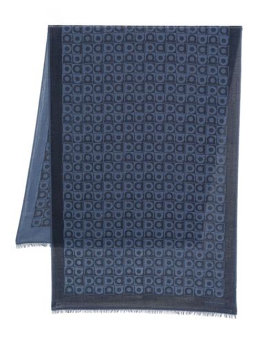Ferragamo Printed Wool Scarf - Ferragamo - Modalova