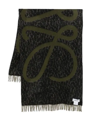 Loewe Wool And Cashmere Blanket - Loewe - Modalova