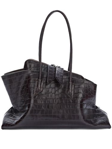 La Passeggiata Medium Leather Shoulder Bag - The Attico - Modalova