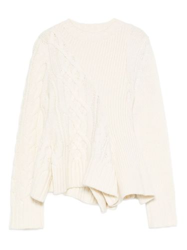 Sacai Wool Crewneck Sweater - Sacai - Modalova