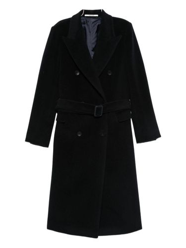Wool Double-Breasted Coat - Tagliatore - Modalova