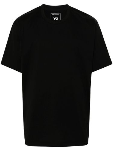 Y-3 Logo Cotton T-Shirt - Y-3 - Modalova