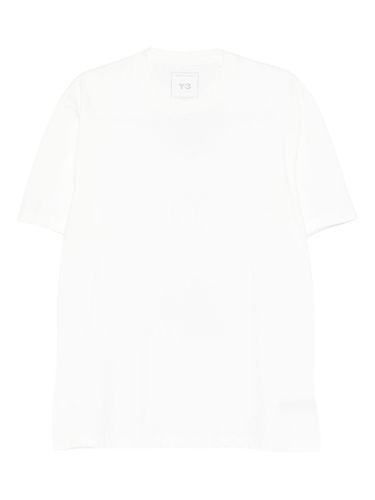Y-3 Logo Cotton T-Shirt - Y-3 - Modalova