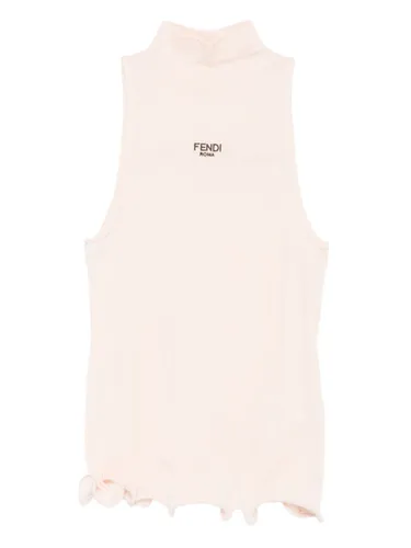 Fendi Wool Turtle-Neck Top - Fendi - Modalova