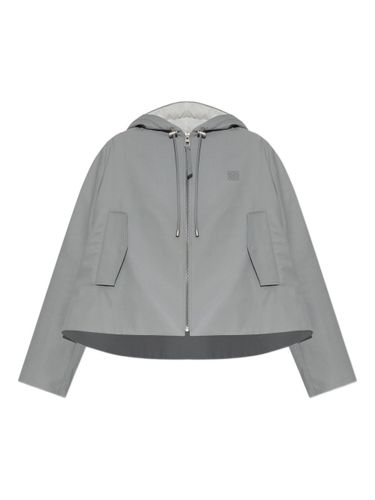 Loewe Logo Cotton Blouson Jacket - Loewe - Modalova