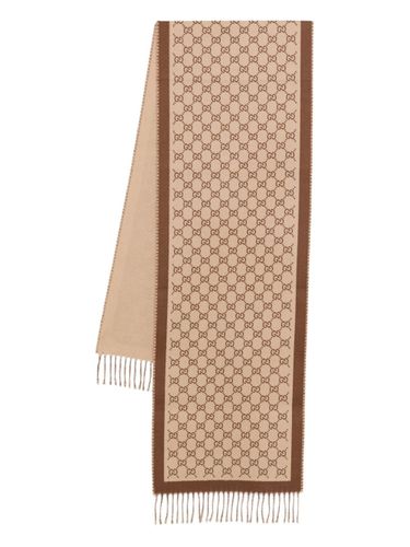 Gucci Gg Wool Scarf - Gucci - Modalova