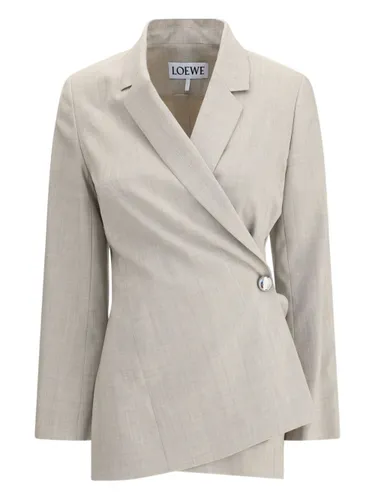 Loewe Wool Tailored Jacket - Loewe - Modalova