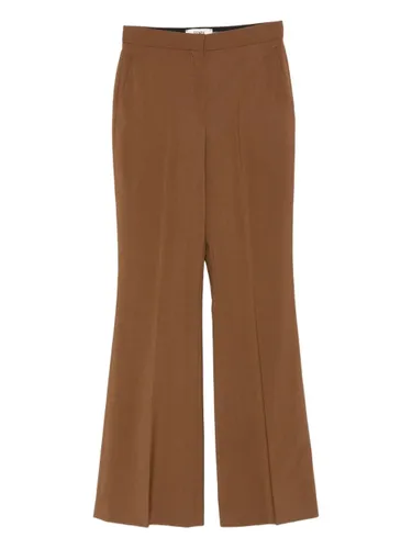 Fendi Wool Flared Trousers - Fendi - Modalova