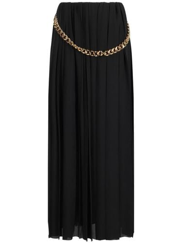 Chain Embellished Pleated Skirt - Balenciaga - Modalova