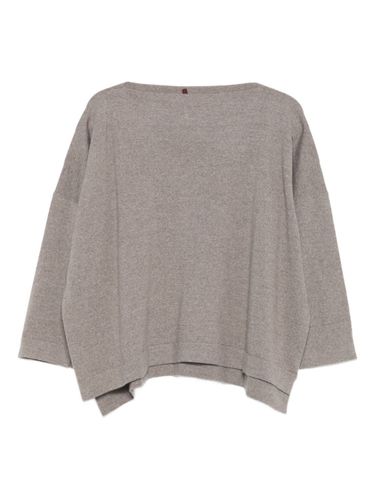 Wool Boat-Neck Sweater - Daniela Gregis - Modalova