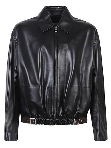 Loewe Leather Jacket - Loewe - Modalova