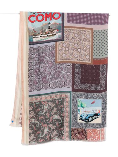 Lago Di Como Silk Printed Scarf - Pierre Louis Mascia - Modalova