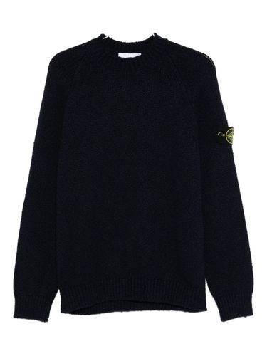 Stone Island Wool Crewneck Sweater - Stone Island - Modalova