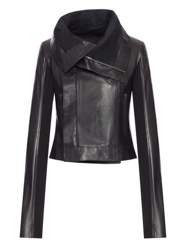 Rick Owens Leather Biker Jacket - Rick Owens - Modalova