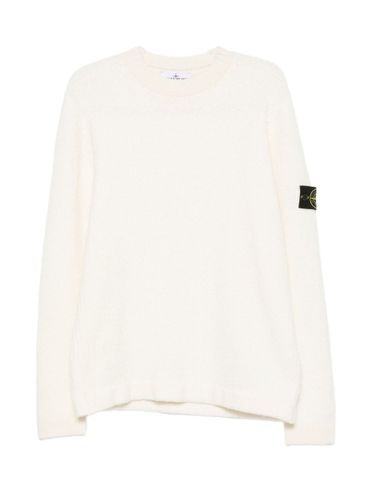 Wool Blend Crewneck Sweater - Stone Island - Modalova