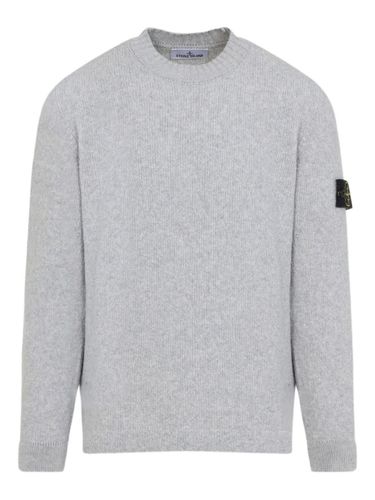 Wool Blend Crewneck Sweater - Stone Island - Modalova