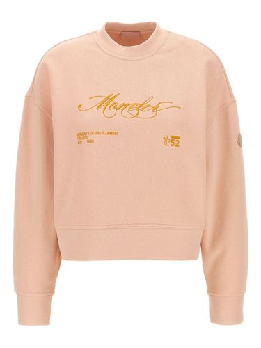 Moncler Logo Cotton Sweatshirt - Moncler - Modalova