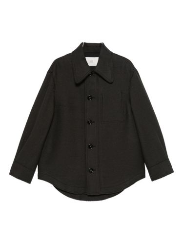 Ami Paris Wool Shirt Jacket - Ami Paris - Modalova