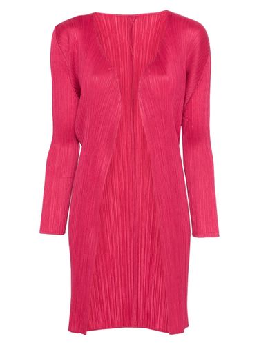 Pleated Midi Cardigan - PLEATS PLEASE ISSEY MIYAKE - Modalova