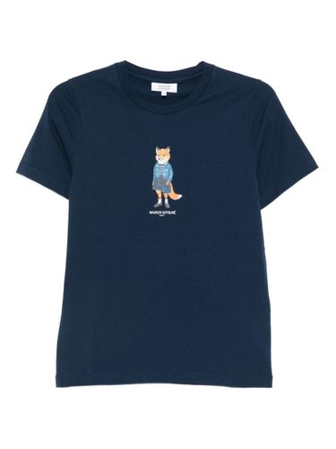 Dressed Fox Cotton T-Shirt - MAISON KITSUNE' - Modalova
