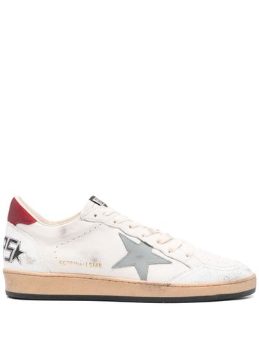 Ball Star Leather Sneakers - Golden Goose - Modalova