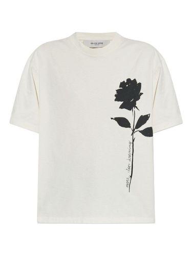 Golden Goose Printed Cotton T-Shirt - Golden Goose - Modalova
