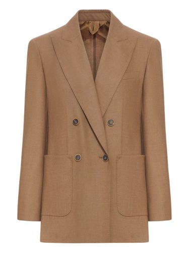 Double-Breasted Cashmere Jacket - Max Mara - Modalova