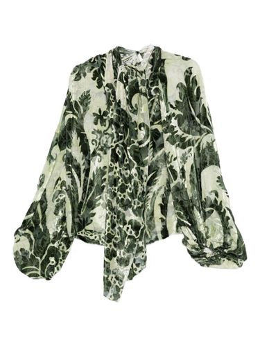 Printed Silk Blouse - FOR RESTLESS SLEEPERS - Modalova