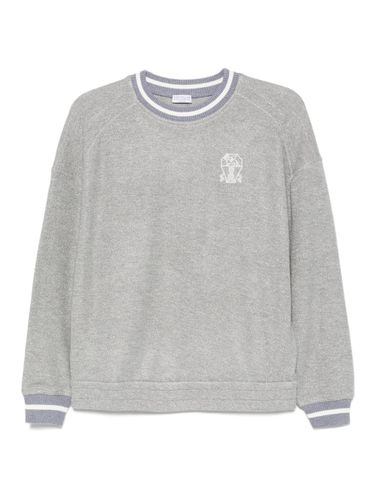 Logo Cotton Sweatshirt - Brunello Cucinelli - Modalova