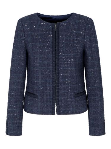 Wool Blend Blazer Jacket - Emporio Armani - Modalova