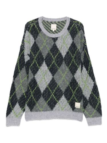 Wool Blend Crewneck Sweater - Emporio Armani - Modalova