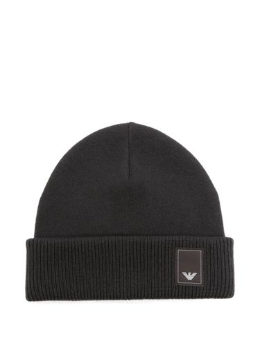 Emporio Armani Wool Beanie - Emporio Armani - Modalova