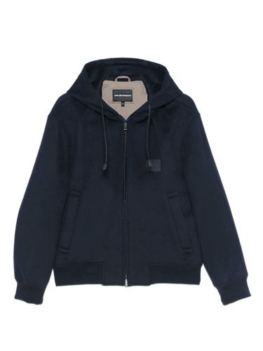 Emporio Armani Wool Blouson Jacket - Emporio Armani - Modalova