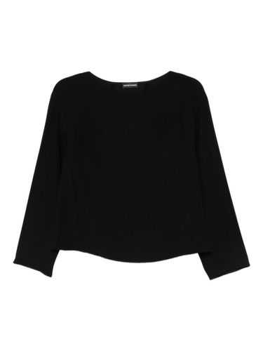 Emporio Armani Boat-Neck Top - Emporio Armani - Modalova