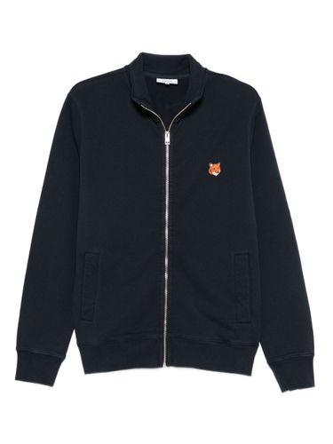 Fox Head Cotton Zipped Sweatshirt - MAISON KITSUNE' - Modalova