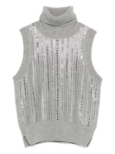 Wool Blend Tank Top - Ermanno Scervino - Modalova