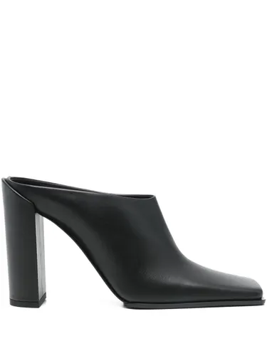 Alaïa Leather Mules - Alaïa - Modalova